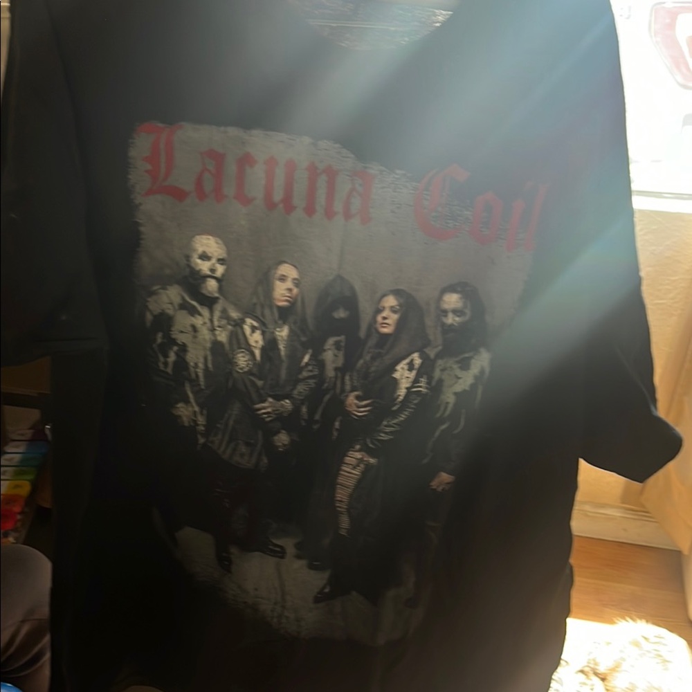 Black Lacuna Coil Band T-Shirt